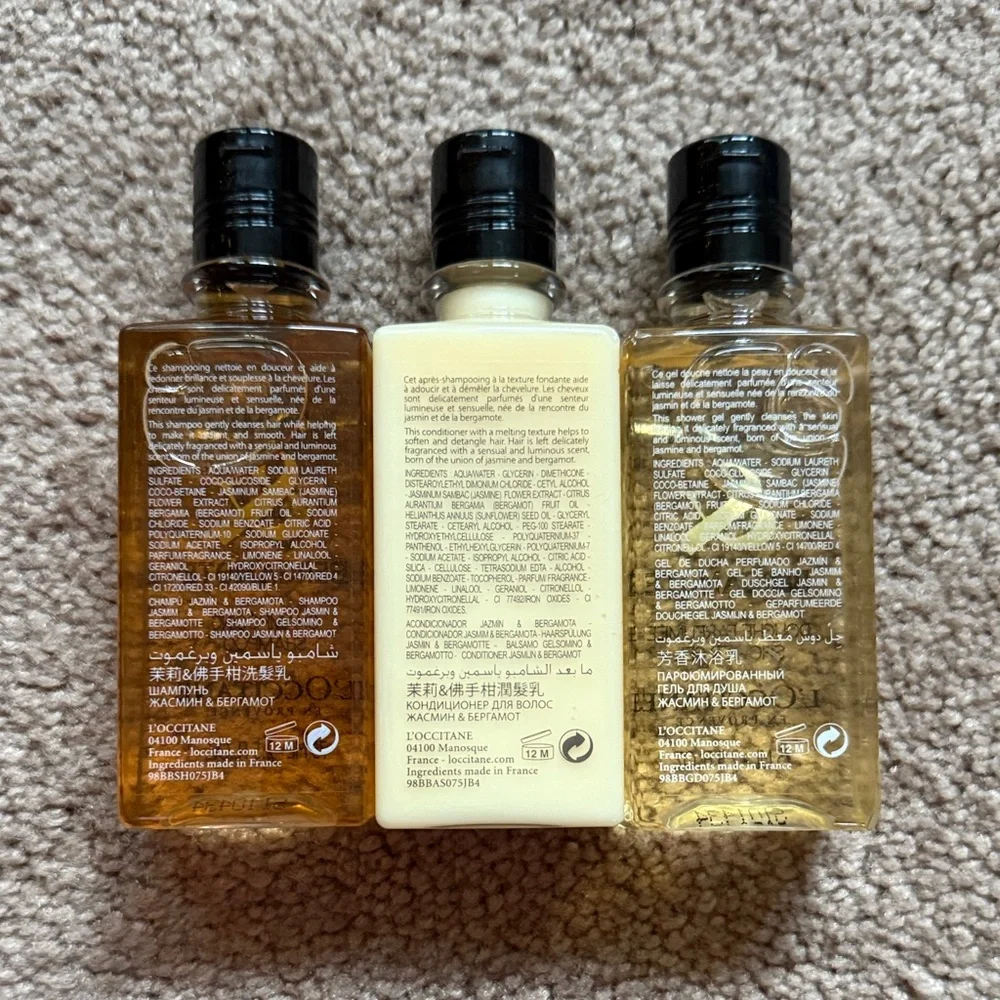 L'OCCITANE Jasmin & Bergamote Body Wash Trio - Travel Size - Picture 3 of 3